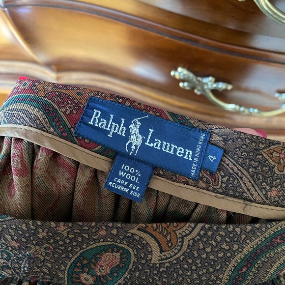 Ralph Lauren Multicolor Paisley Maxi Skirt - Picture 3 of 3